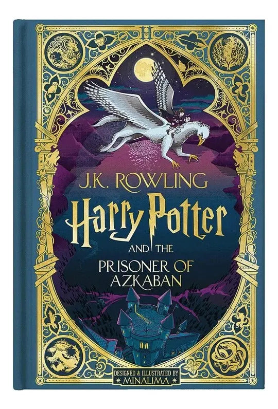 Portada de Harry Potter And The Prisoner Of Azkaban, De Rowling, J. K. / Minalima (il.). Editorial Scholastic Inc, Tapa Blan…
