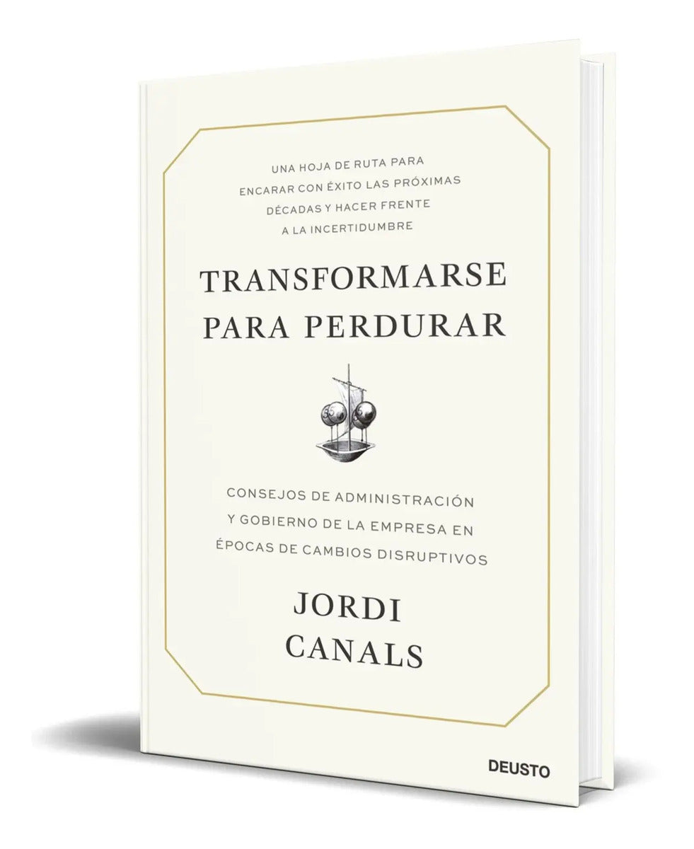 Portada de Libro Transformarse Para Perdurar [ Jordi Canals ] Original
