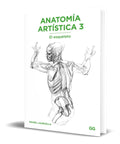 Portada de Libro Anatomía Artística 3 [ El Esqueleto ] Original
