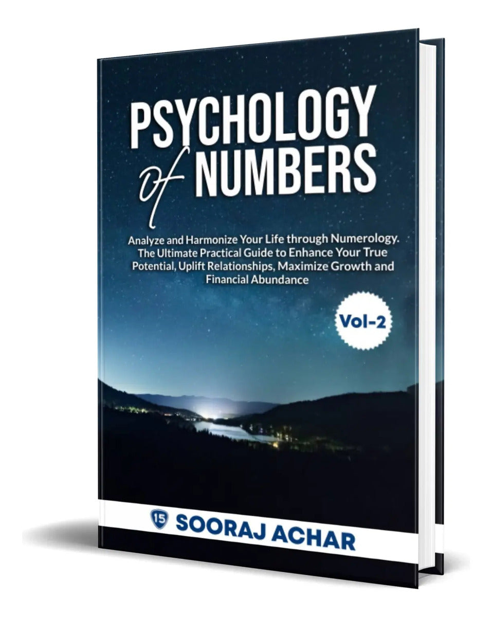 Portada de Libro Psychology Of Numbers Vol.2 [ Sooraj Achar ] Original