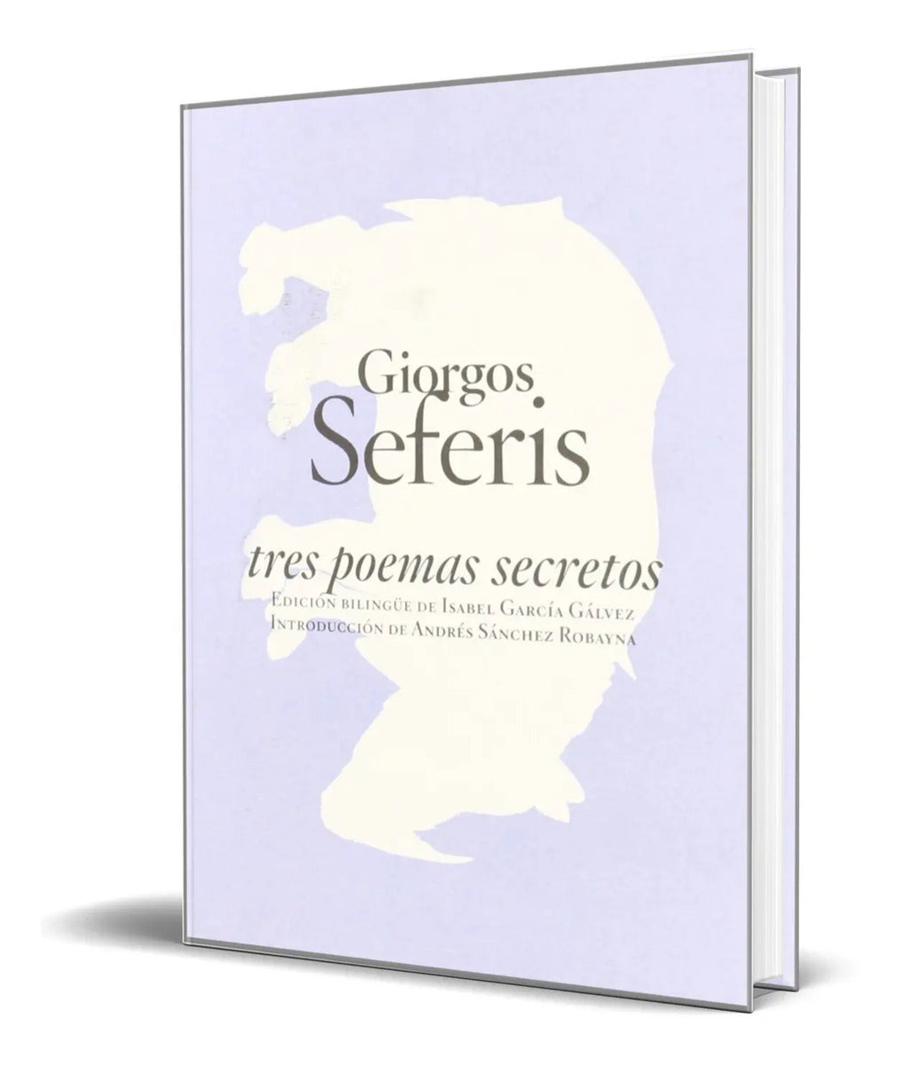 Portada de Libro Tres Poemas Secretos [ Giorgos Seferis ] Original