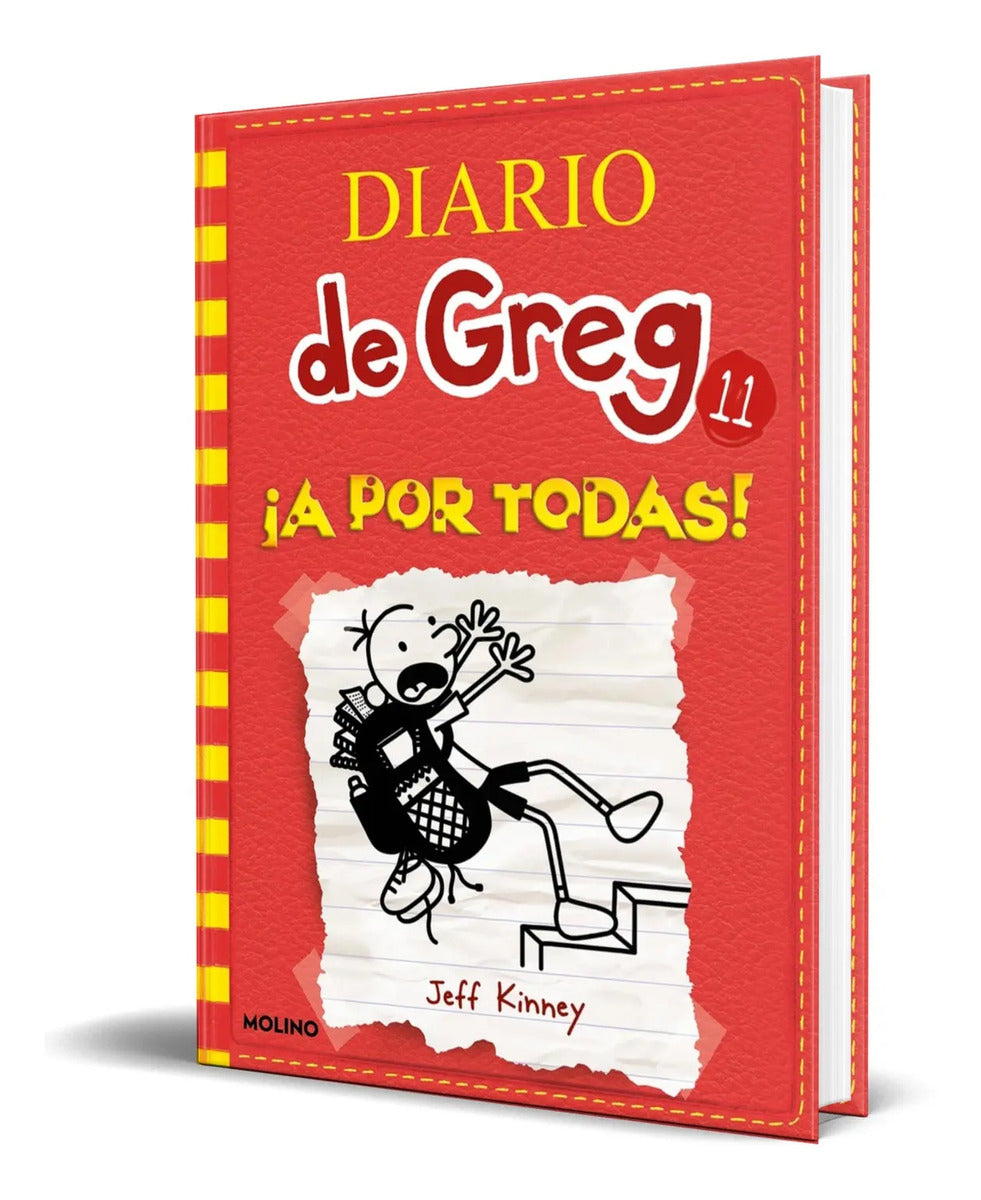 Portada de Libro Diario De Greg Vol.11 [ Pasta Dura ] Original
