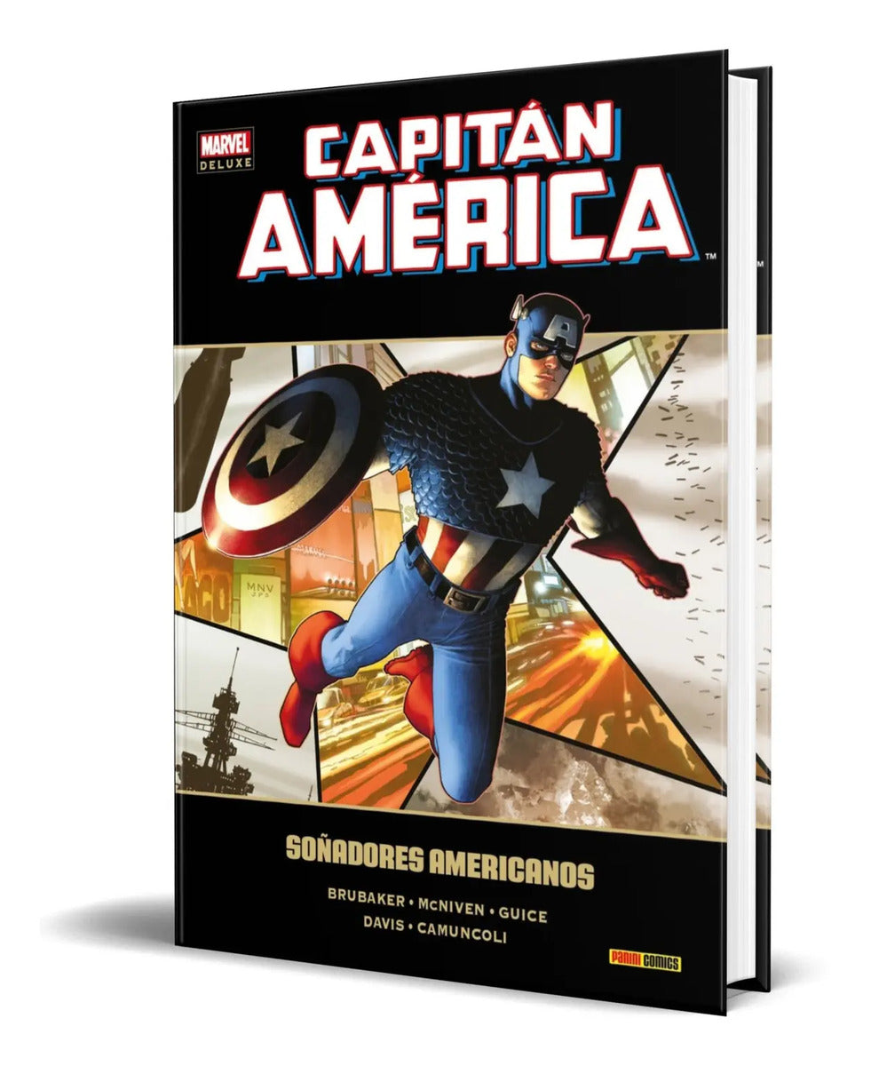 Portada de Libro Capitán América [ Soñadores Americanos ] Original