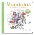Portada de Libro De Mandalas Para Colorear Naturaleza Y Animales Arte