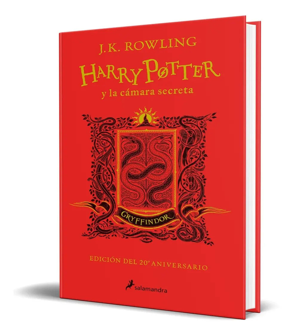 Portada de Libro Harry Potter La Camara Secreta [ Gryffindor ] Original