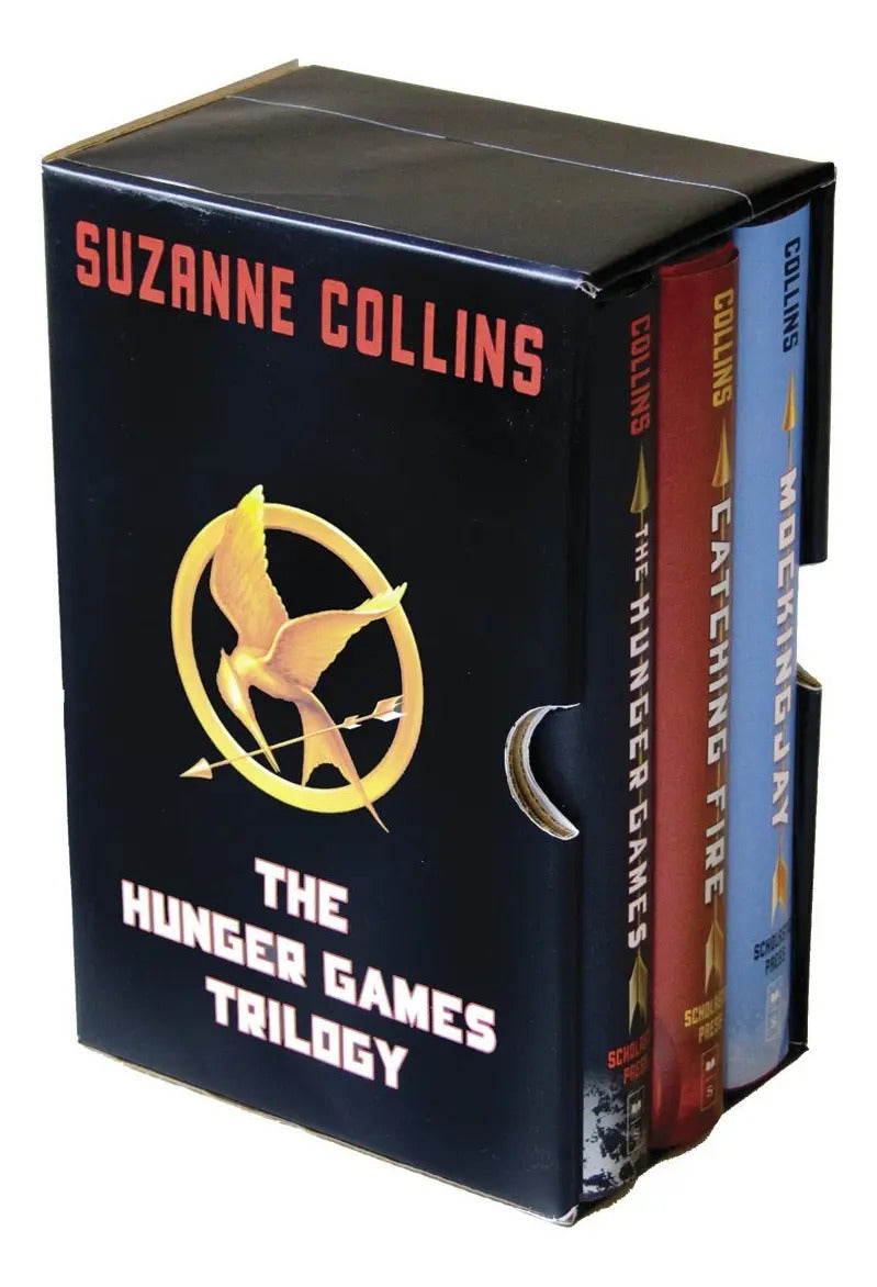 Portada de The Hunger Games Trilogy Boxed Set [ Hardbook ] Original