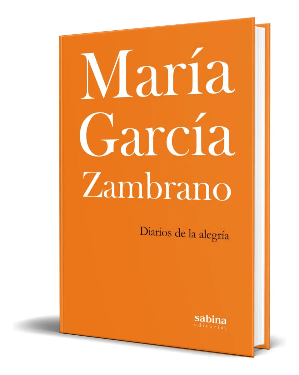 Portada de Libro Diarios De La Alegría [ María García Z. ] Original