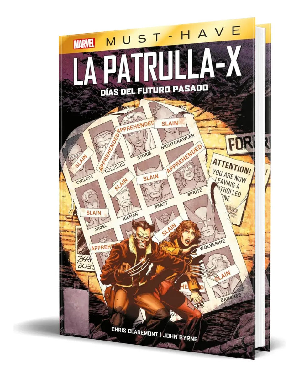 Portada de Libro La Patrulla-x [ Días Del Futuro Pasado ] Original, De Varios Autores. Editorial Panini Comics, Tapa Dura En…