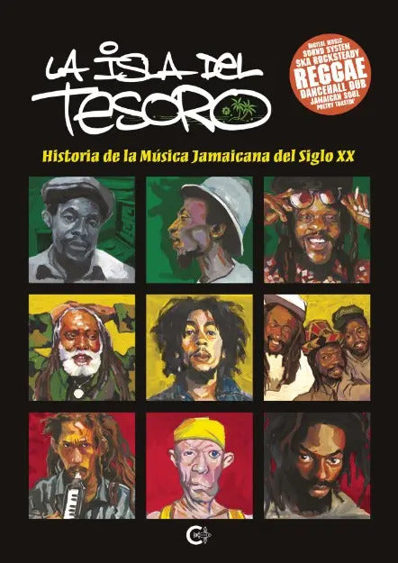 Portada de La Isla Del Tesoro: Historia De La Música Jamaicana Del Siglo Xx, De Varios Autores., Vol. 1. Editorial Caligrama…