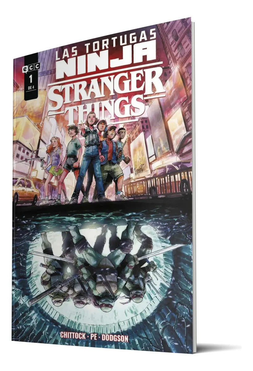 Portada de Las Tortugas Ninja | Stranger Vol. 1, De Cameron Chittock. Editorial Ecc Ediciones, Tapa Blanda En Español, 2024