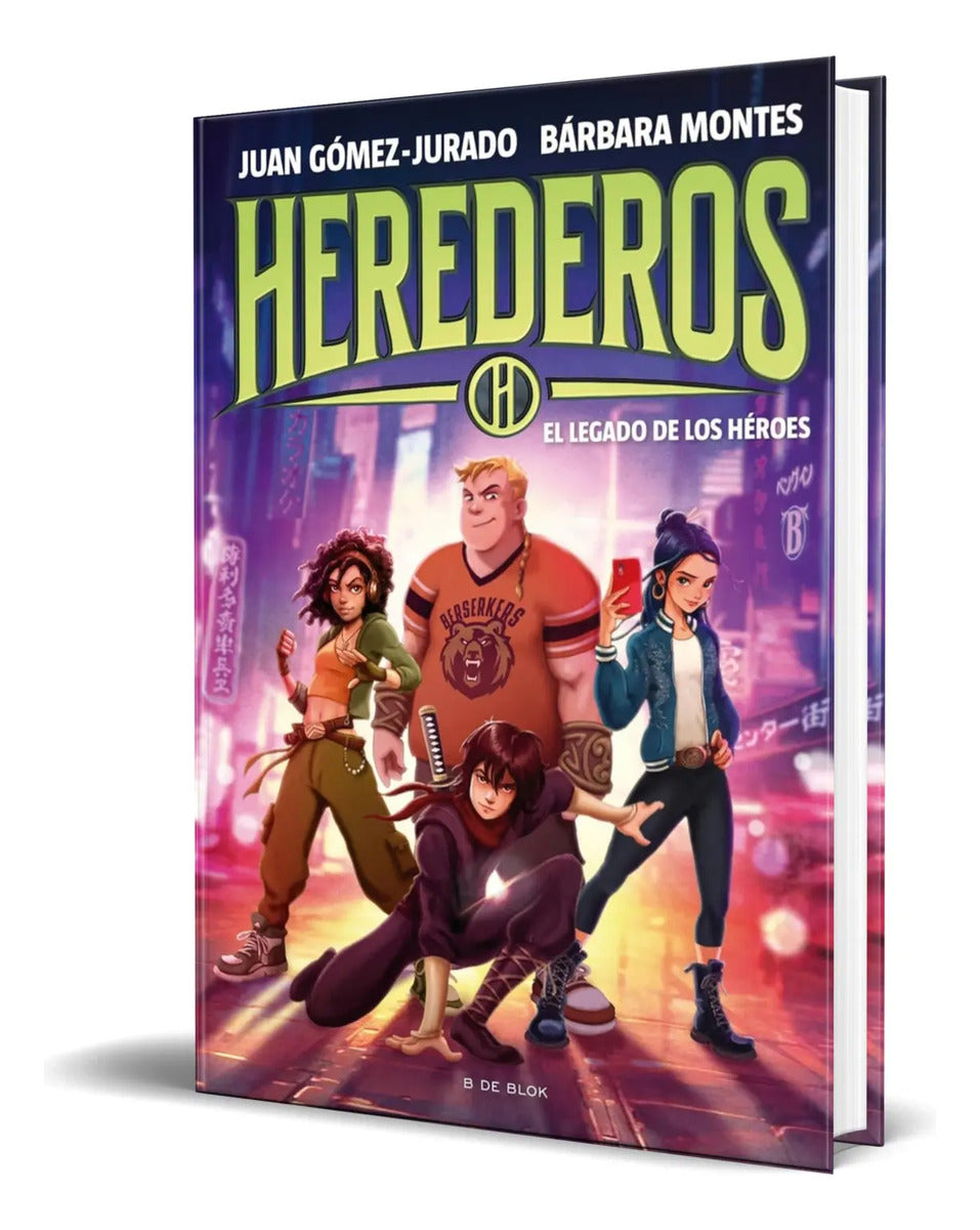 Portada de Libro Herederos Vol.1 [ El Legado De Los Héroes ] Original