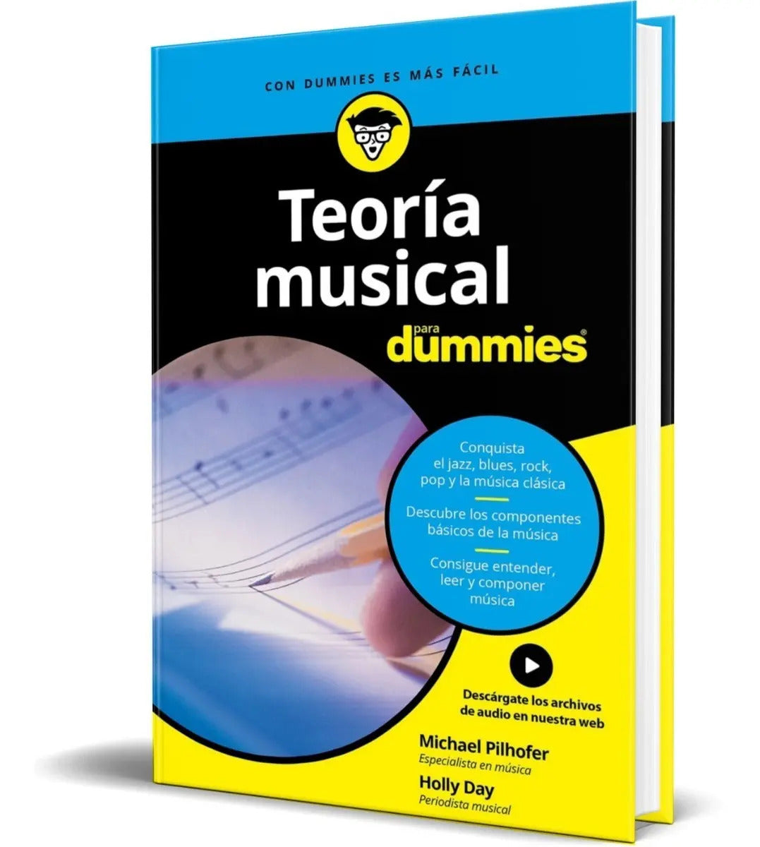 Portada de Libro Teoria Musical Para Dummies [ Michael Pilhofer ]