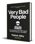 Portada de Very Bad People, De Patrick Alley. Editorial Monoray, Tapa Blanda En Inglés, 2023