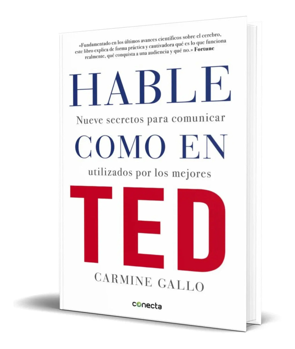 Portada de Libro Hable Como En Ted [ Carmine Gallo ] Original