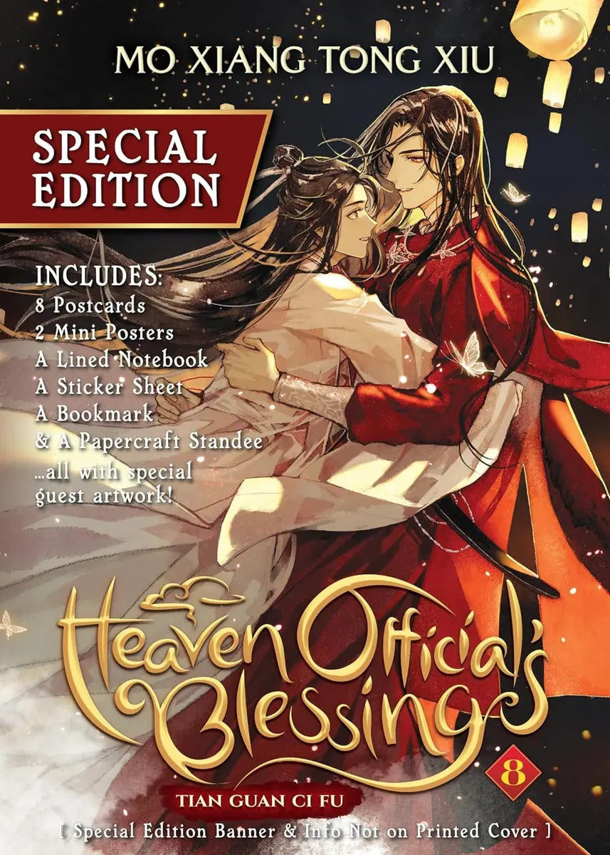 Portada de Heaven Officials Blessing: Tian Guan Ci Fu (vel) Vol. 8 (special Edition), De Mo Xiang Tong Xiu., Vol. 8. Editori…