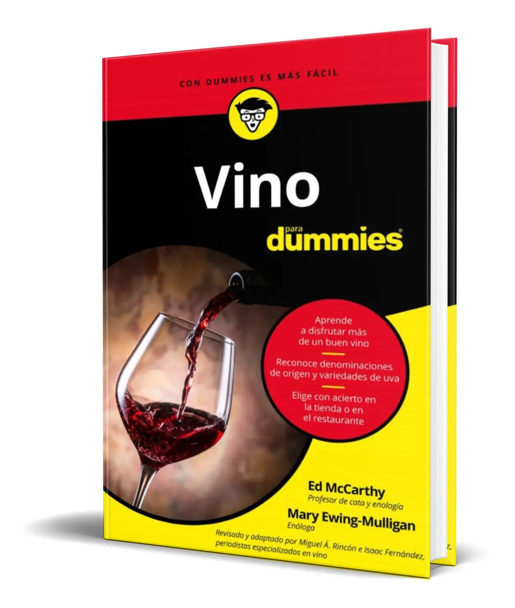 Portada de Libro Vino Para Dummies [ Mary Ewing-mulligan ] Original