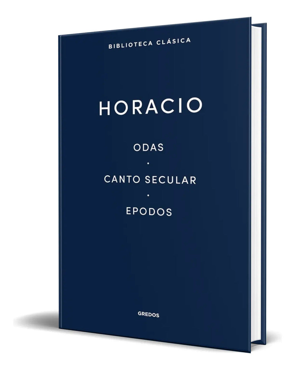 Portada de Libro Odas. Canto Secular. Epodos [ Horacio ] Original