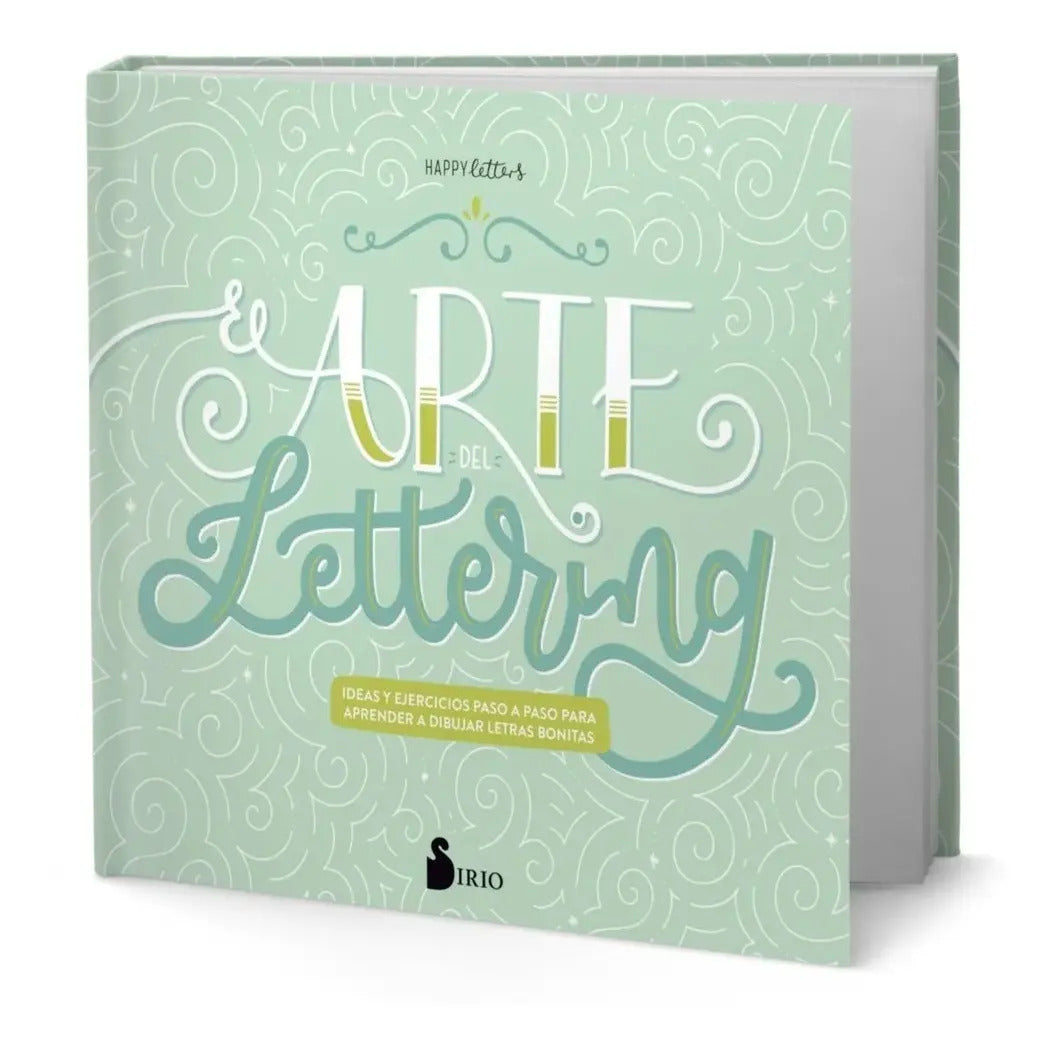 Portada de El Arte Del Lettering - Happy Letters [ Envío Express ]