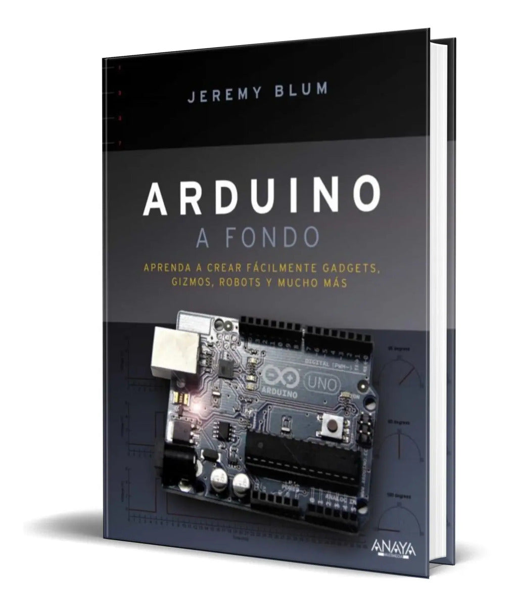 Portada de Libro Arduino A Fondo [ Jeremy Blum ] Original