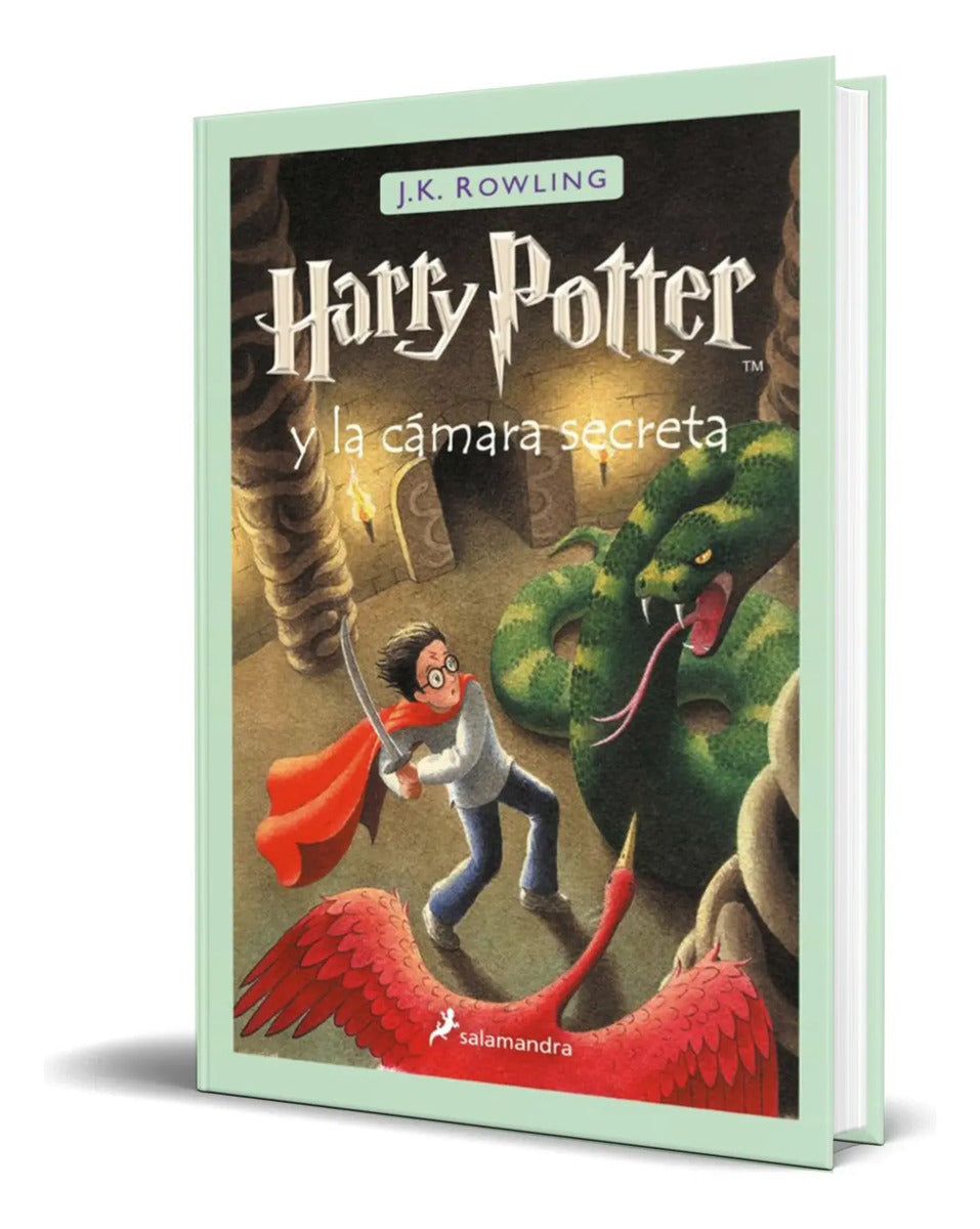 Portada de Harry Potter Y La Cámara Secreta [ Pasta Dura ] Original