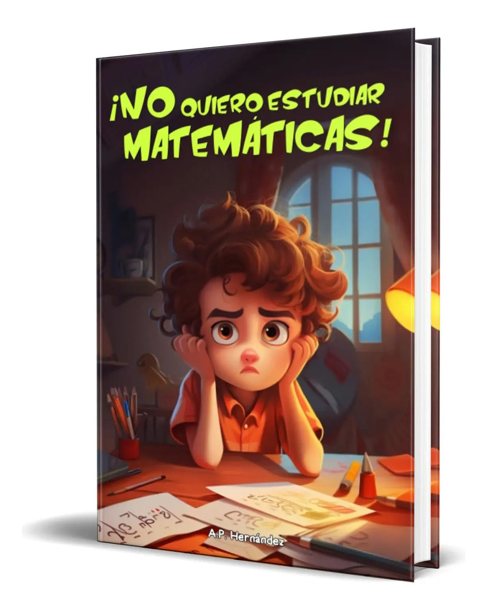 Portada de Libro ¡no Quiero Estudiar Matemáticas! [ Original ]