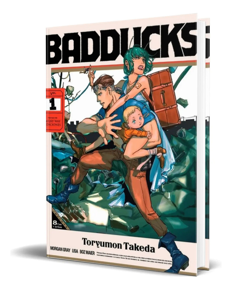 Portada de Libro Badducks Vol.1 [ Toryumon Takeda ] Original