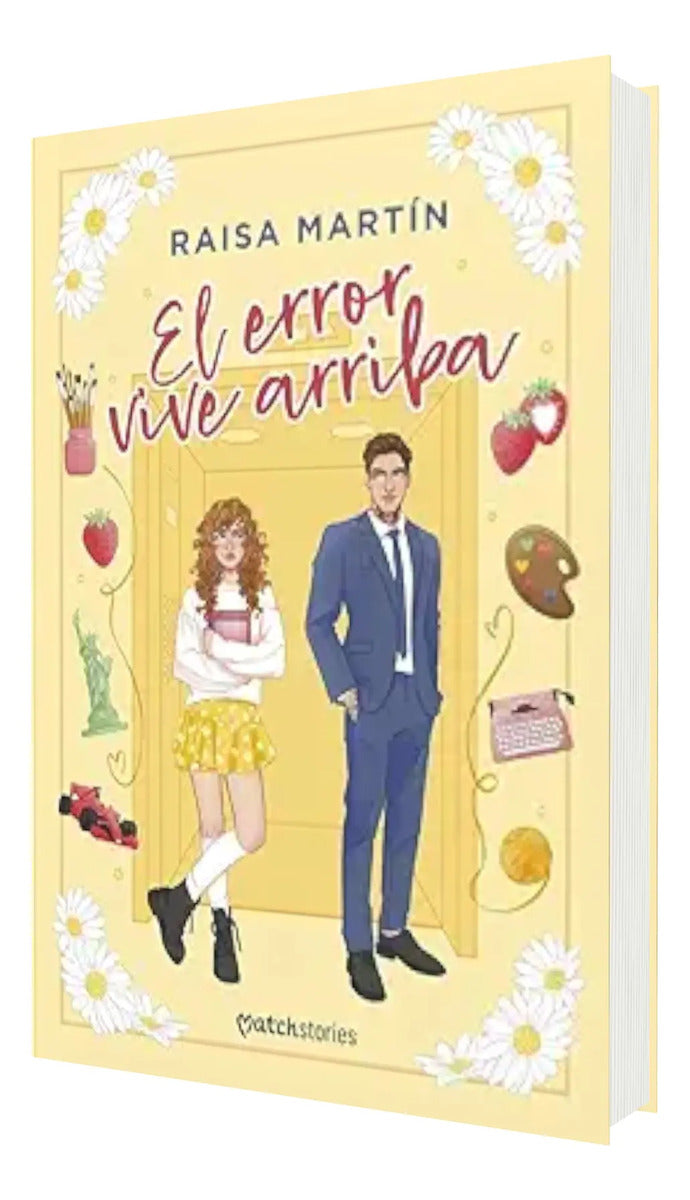 Portada de El error vive arriba [ Raisa Martín ] Novela Romántica