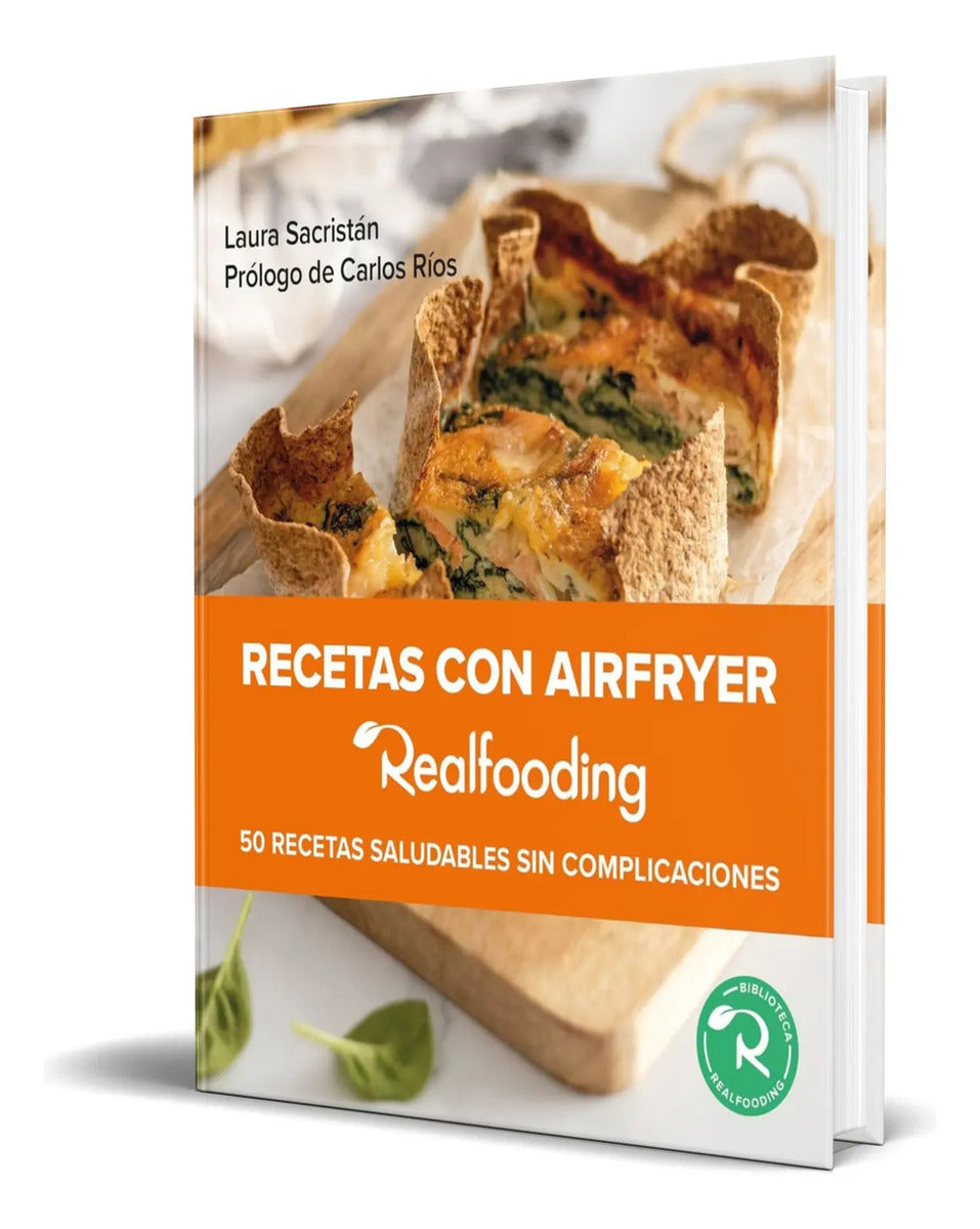 Portada de Libro Recetas Con Airfryer Realfooding 50 Recetas Original