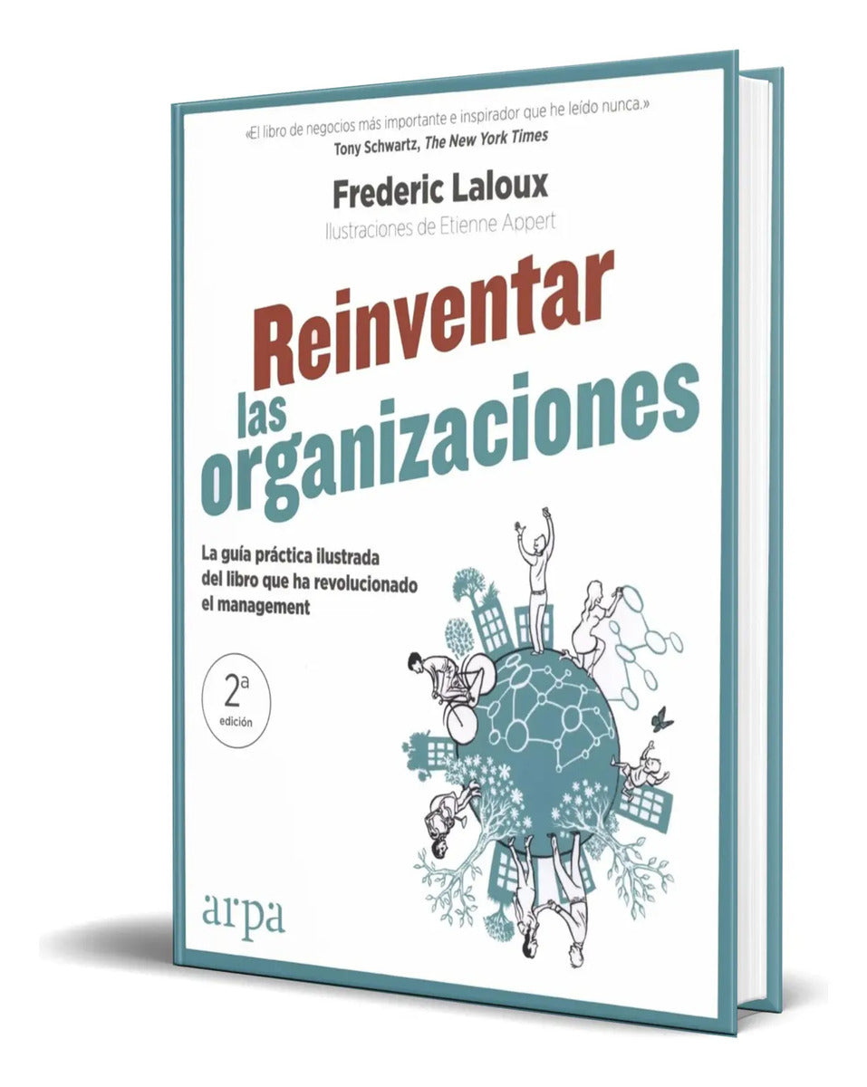 Portada de Libro Reinventar Las Organizaciones Frederic Laloux Original