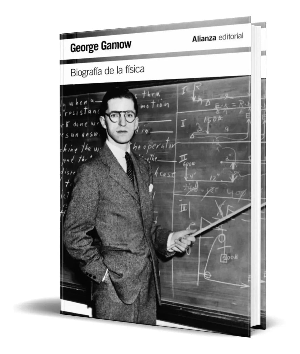 Portada de Libro Biografia De La Fisica [ George Gamow ] Original