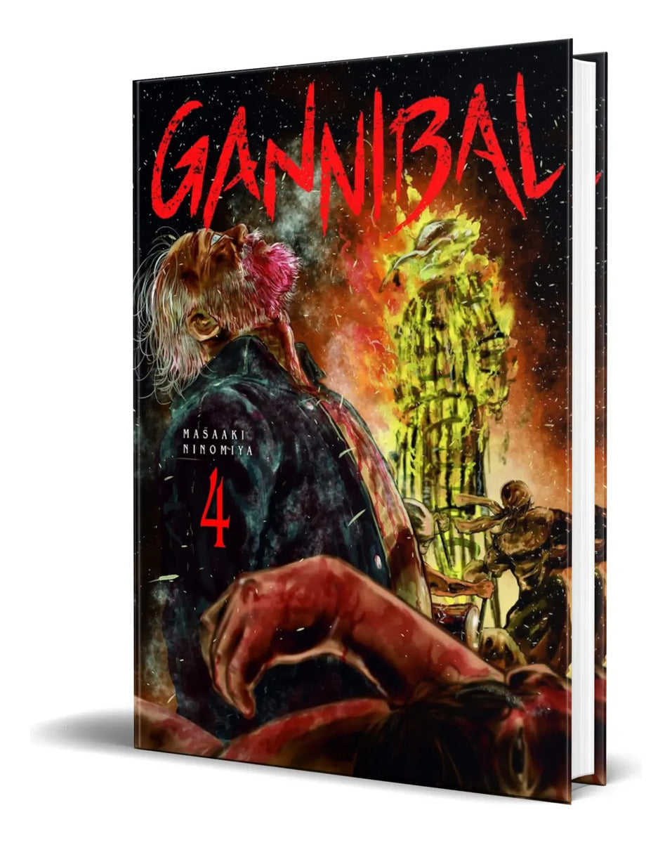 Portada de Libro Gannibal Vol. 4 [ Masaaki Ninomiya ] Español
