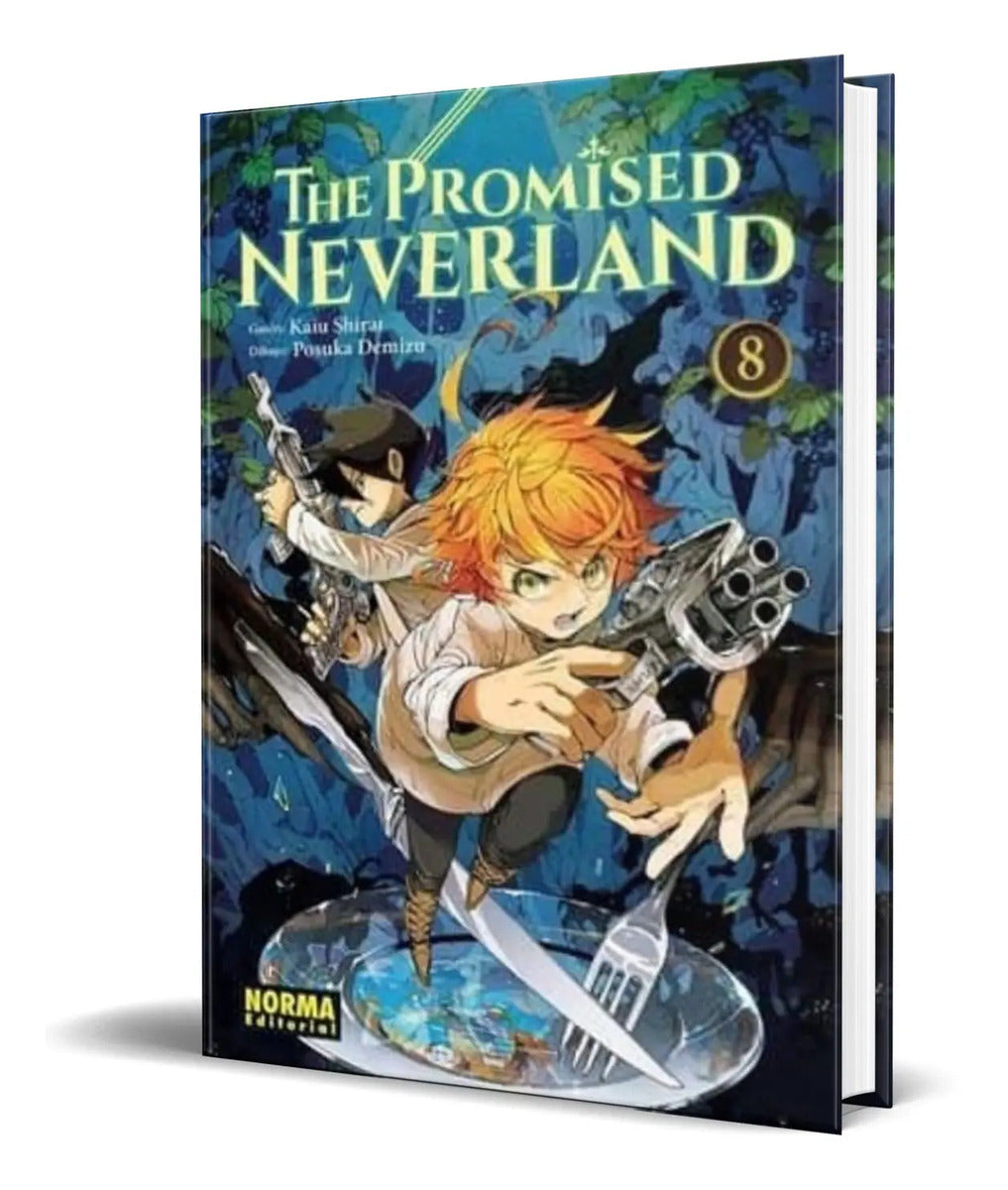 Portada de Libro The Promised Neverland Vol.8 [ Kaiu Shirai ] Original