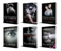 Portada de Saga 50 Sombras De Grey [ Originales ] 6 Libros