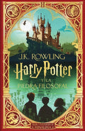 Portada de Libro Harry Potter Y La Piedra Filosofal De J.k Rowling 1ra Edición Editorial Salamandra Minalima