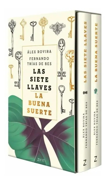 Portada de Libro Estuche La Buena Suerte Y Las Siete Llaves [ Original]