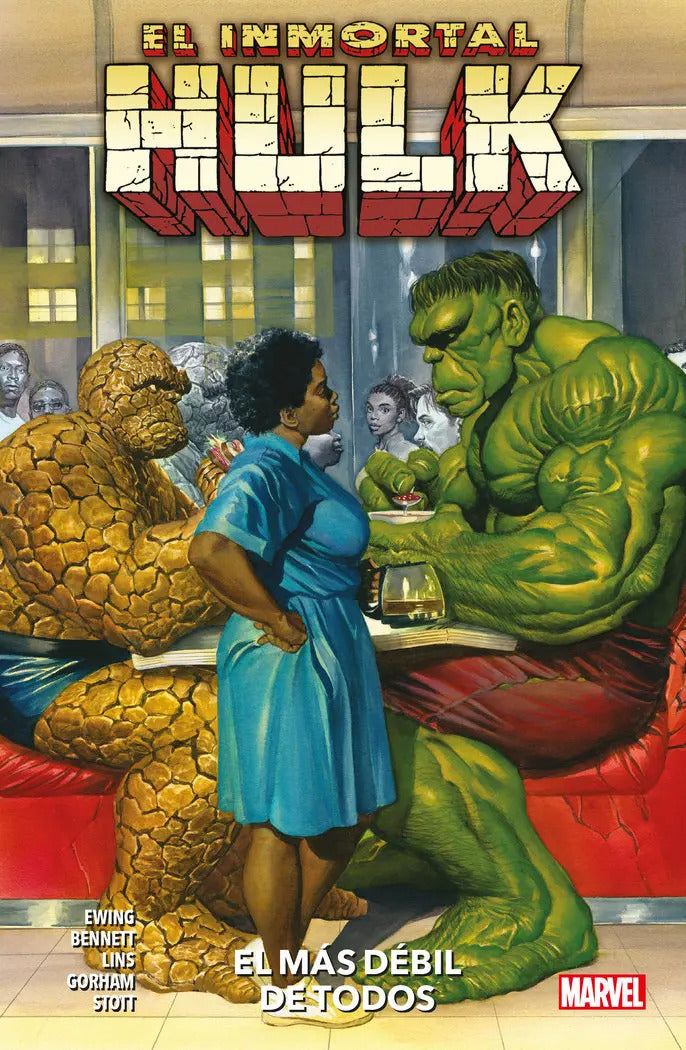 Portada de Mp68 Inmortal Hulk 9 Mas Debil De Todos, De Adam Gorham. Editorial Panini Comics En Español