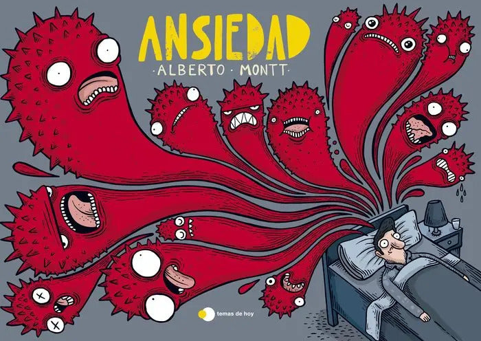 Portada de Ansiedad, De Alberto Montt. Editorial Temas De Hoy En Español