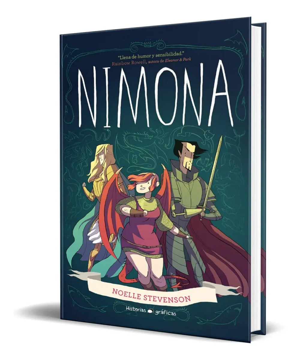 Portada de Libro Nimona - Noelle Stevenson [ Español ] Original