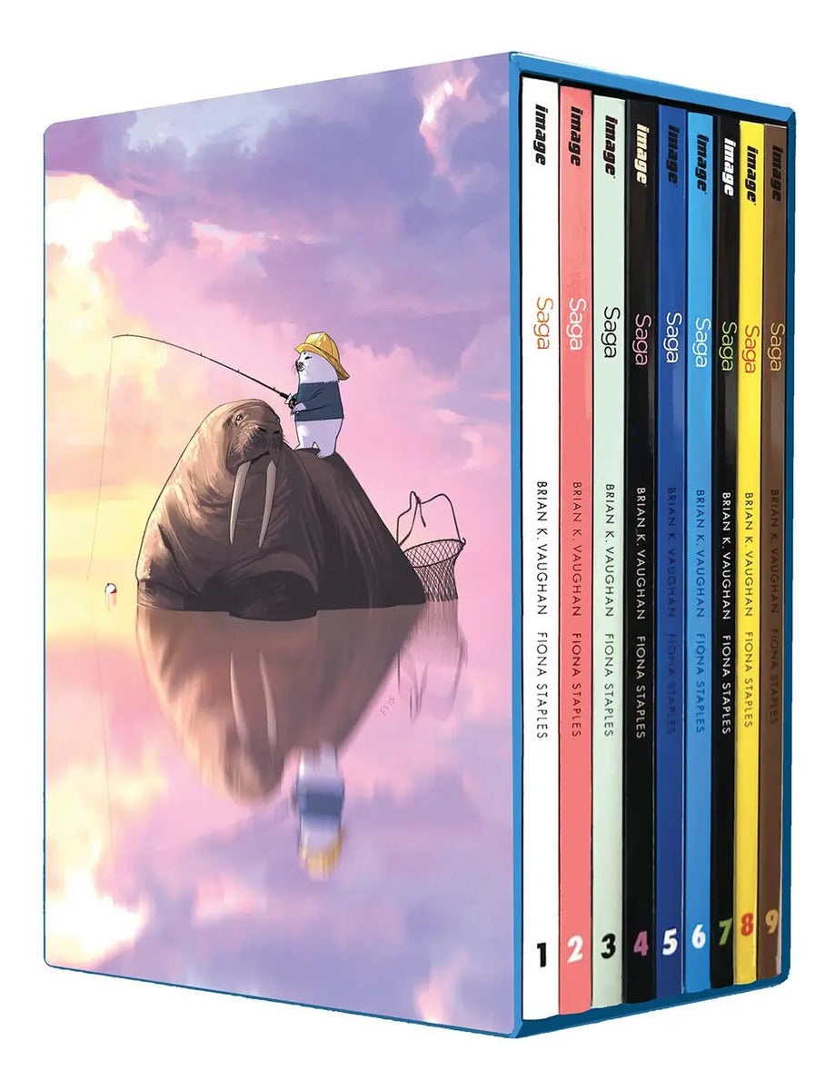 Portada de Pack Saga Box Set [ Volumes 1-9 ] Original