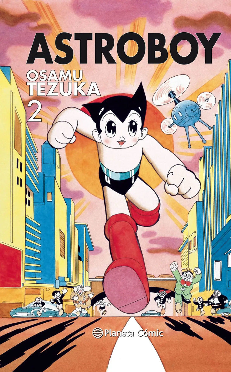 Portada de Libro Astro Boy N° 2 Editorial Planeta Cómic De Osamu Tezuka
