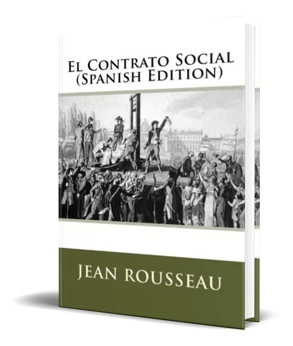 Portada de Libro El Contrato Social [ Jean Jacques Rousseau ] Original