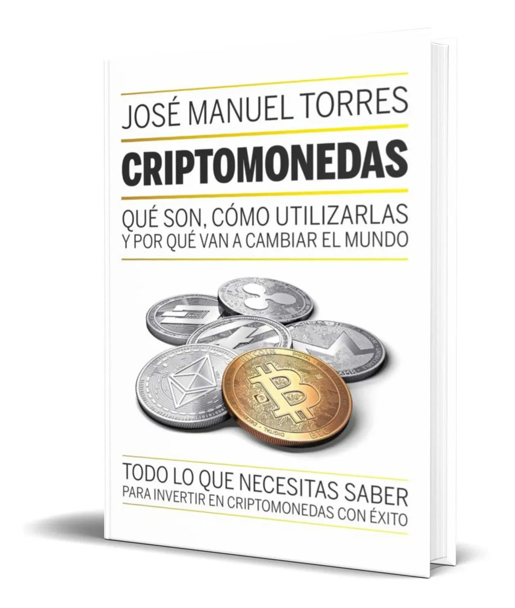 Portada de Libro Criptomonedas [ Jose Manuel Torres ] Original