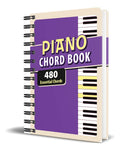 Portada de Libro Piano Chord Book [ 480 Essential Chords ] Original