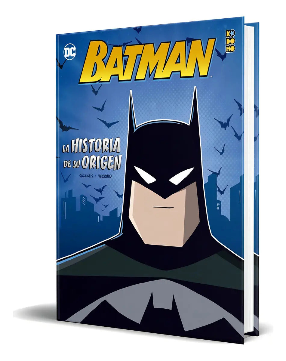 Portada de Libro Batman [ La Historia De Su Origen ] Original, De John Sazaklis. Editorial Ecc Ediciones, Tapa Dura En Españ…