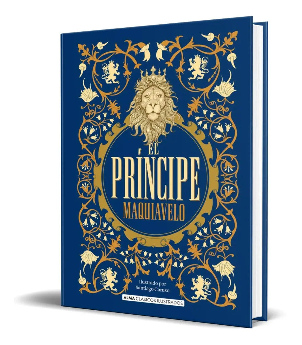Portada de Libro El Príncipe - Nicolás Maquiavelo [ Ilustrado ]