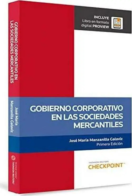 Portada de Libro - Gobierno Corporativo En Las Sociedades Mercantiles
