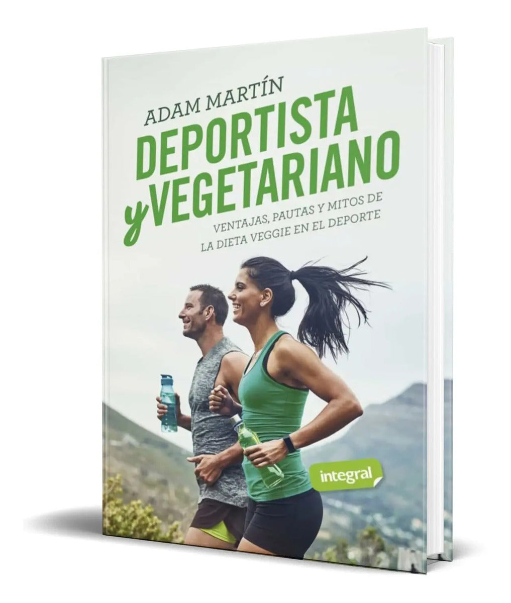 Portada de Libro Deportista Y Vegetariano [ Adam Martin ] Original