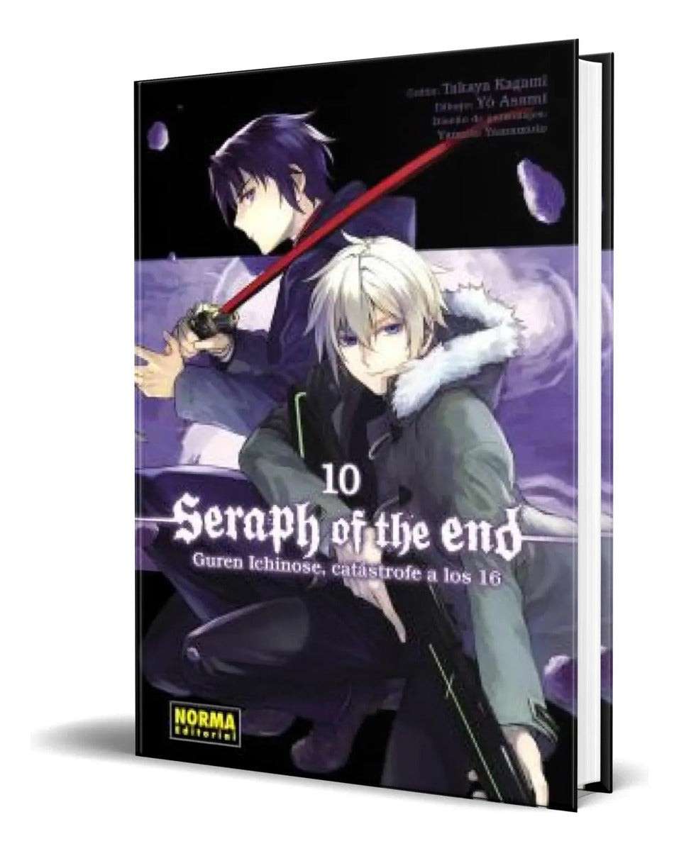 Portada de Libro Seraph Of The End Vol.10 [ Takaya Kagami ] Original