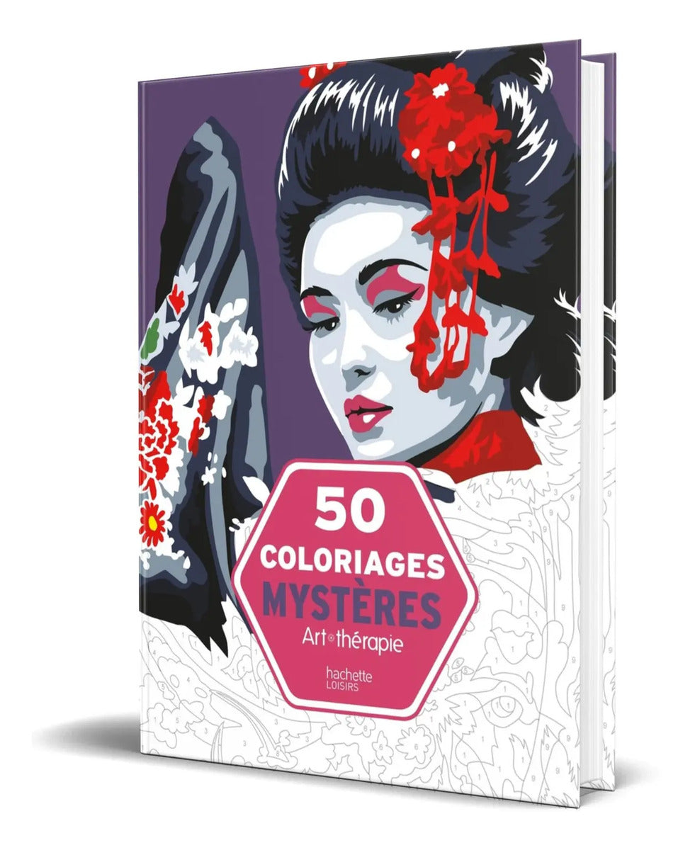 Portada de Libro 50 Coloriages Mystères [ Jérémy Mariez ] Original