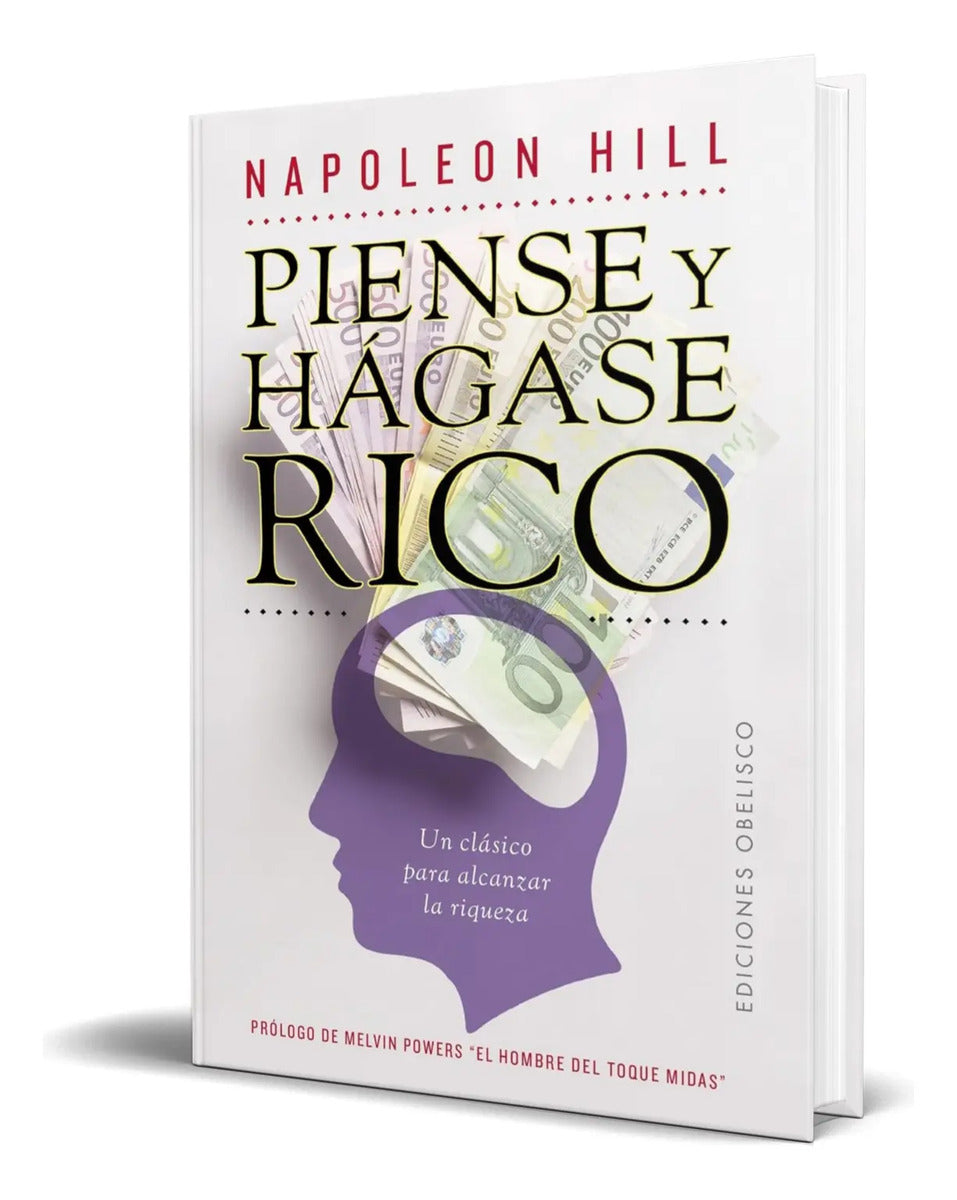 Portada de Libro Piense Y Hágase Rico [ Napoleon Hill ] Original